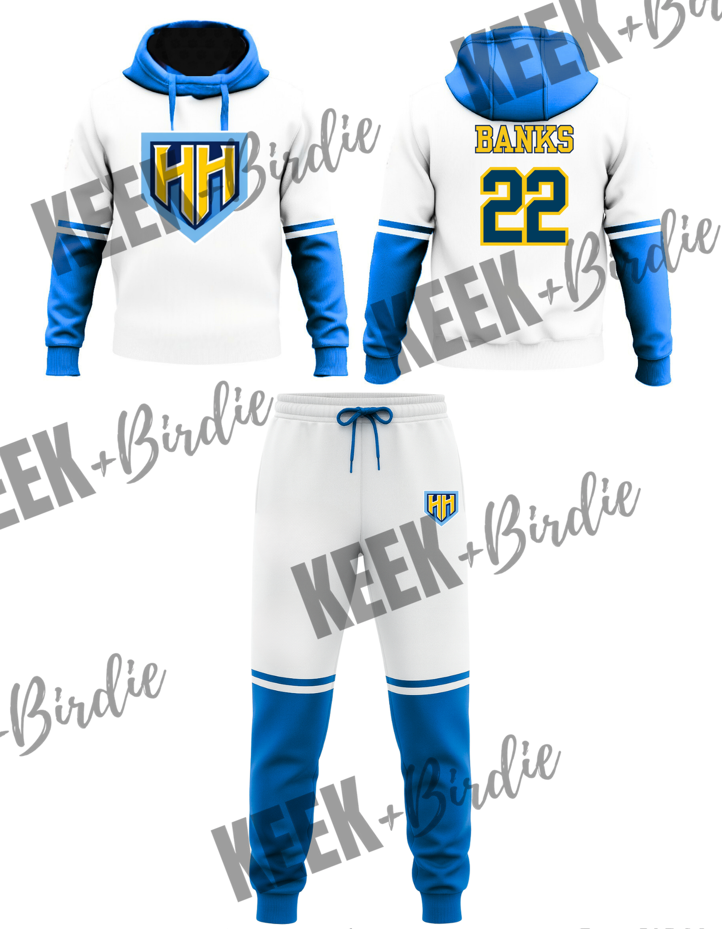 HH hoodie/jogger set