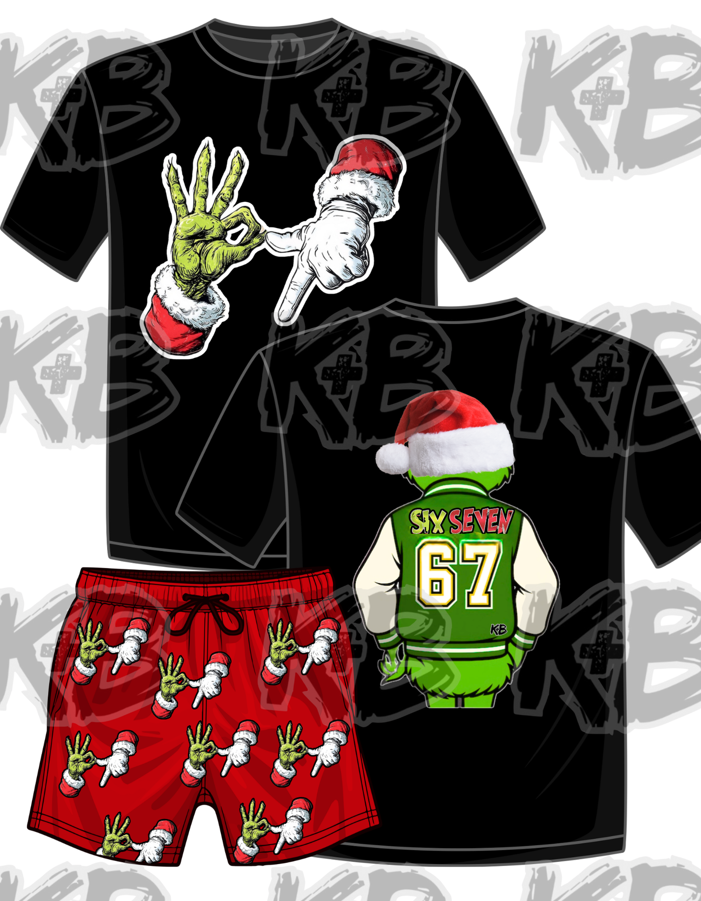 Christmas Santa 67 Set 3