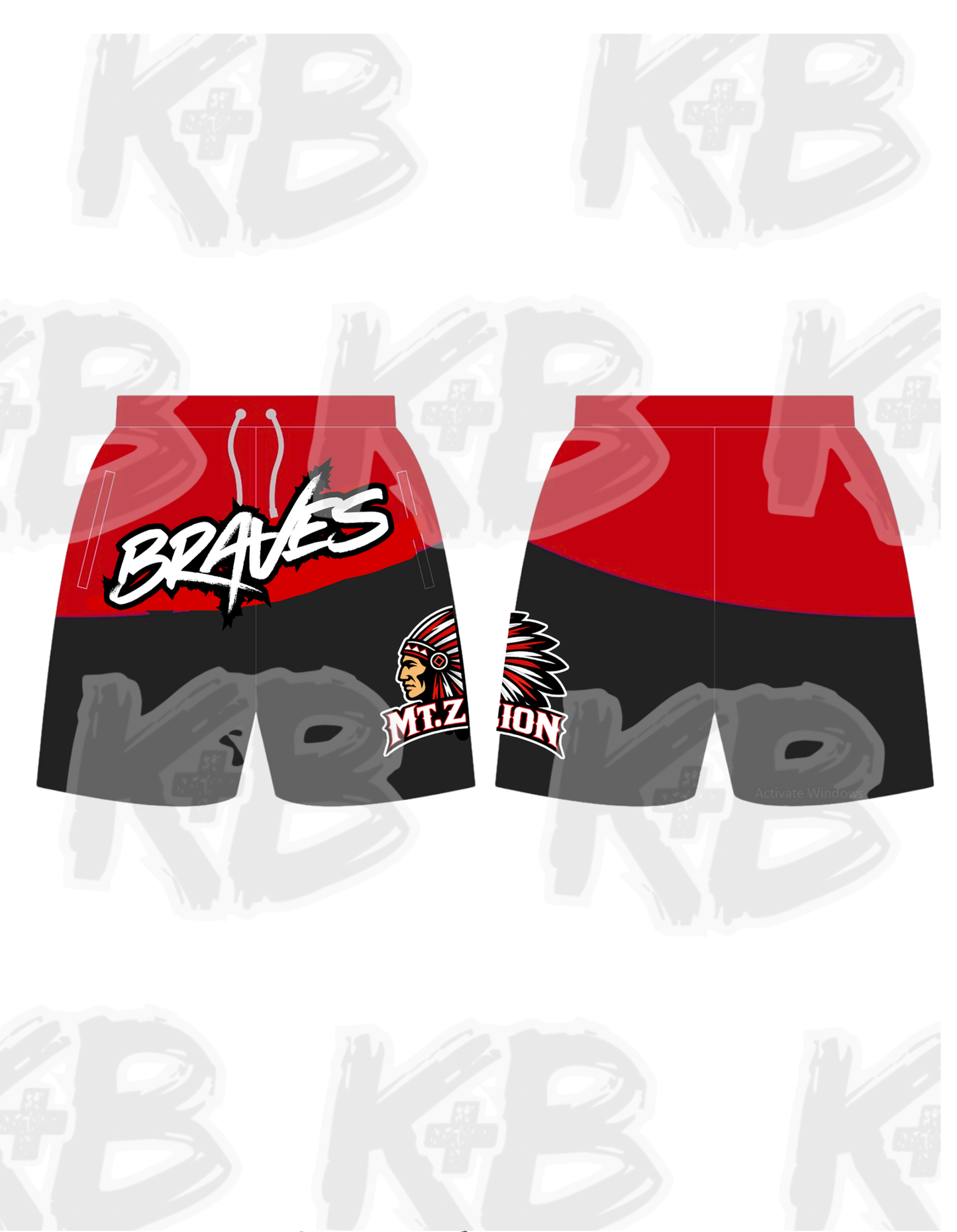 MTZ shorts front