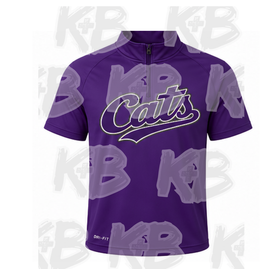 EDW traditional ss cage jacket purple
