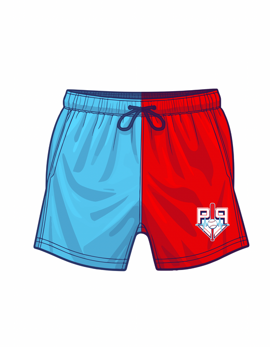 Palmetto Pulse red|blue shorts