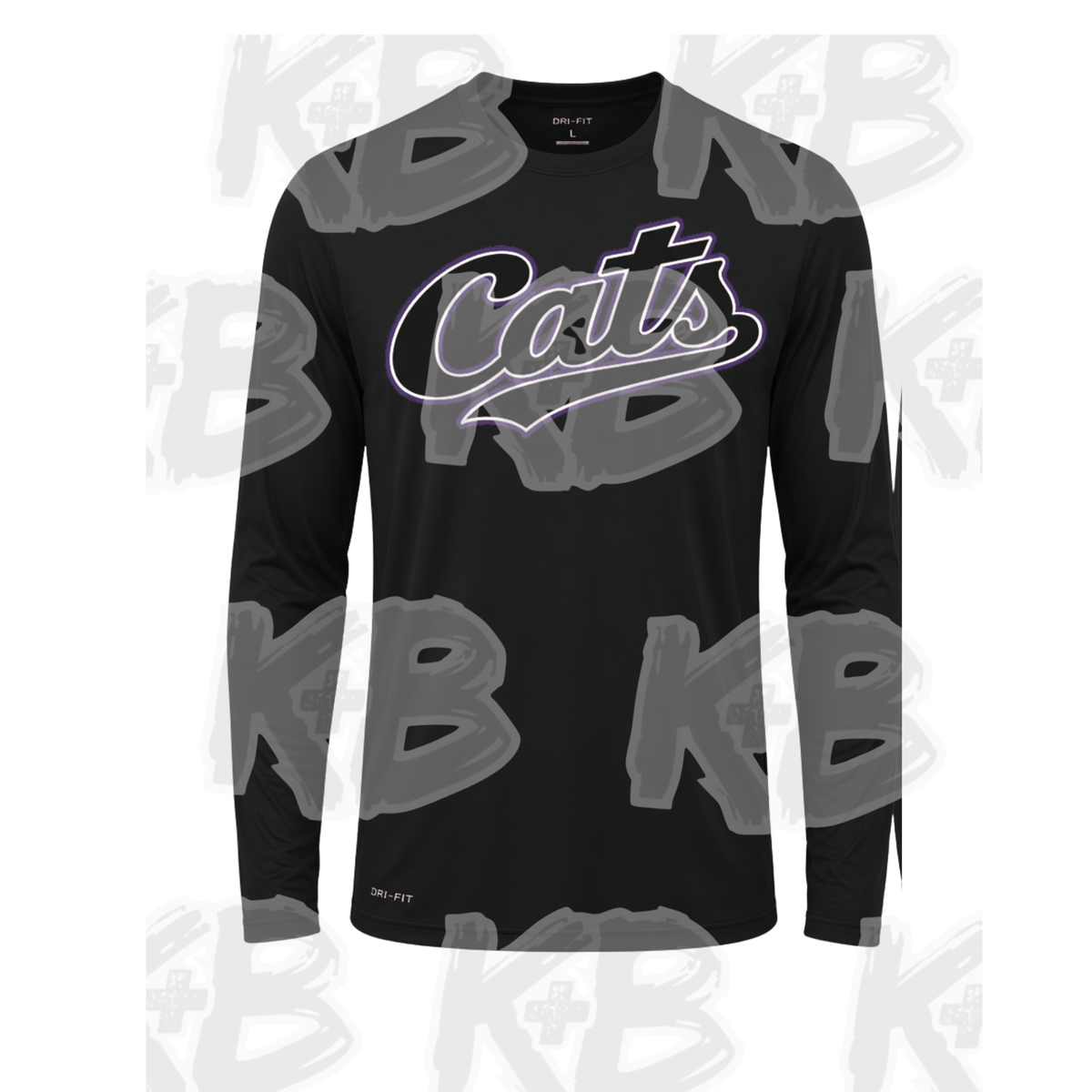 EDW traditional LS shirt black