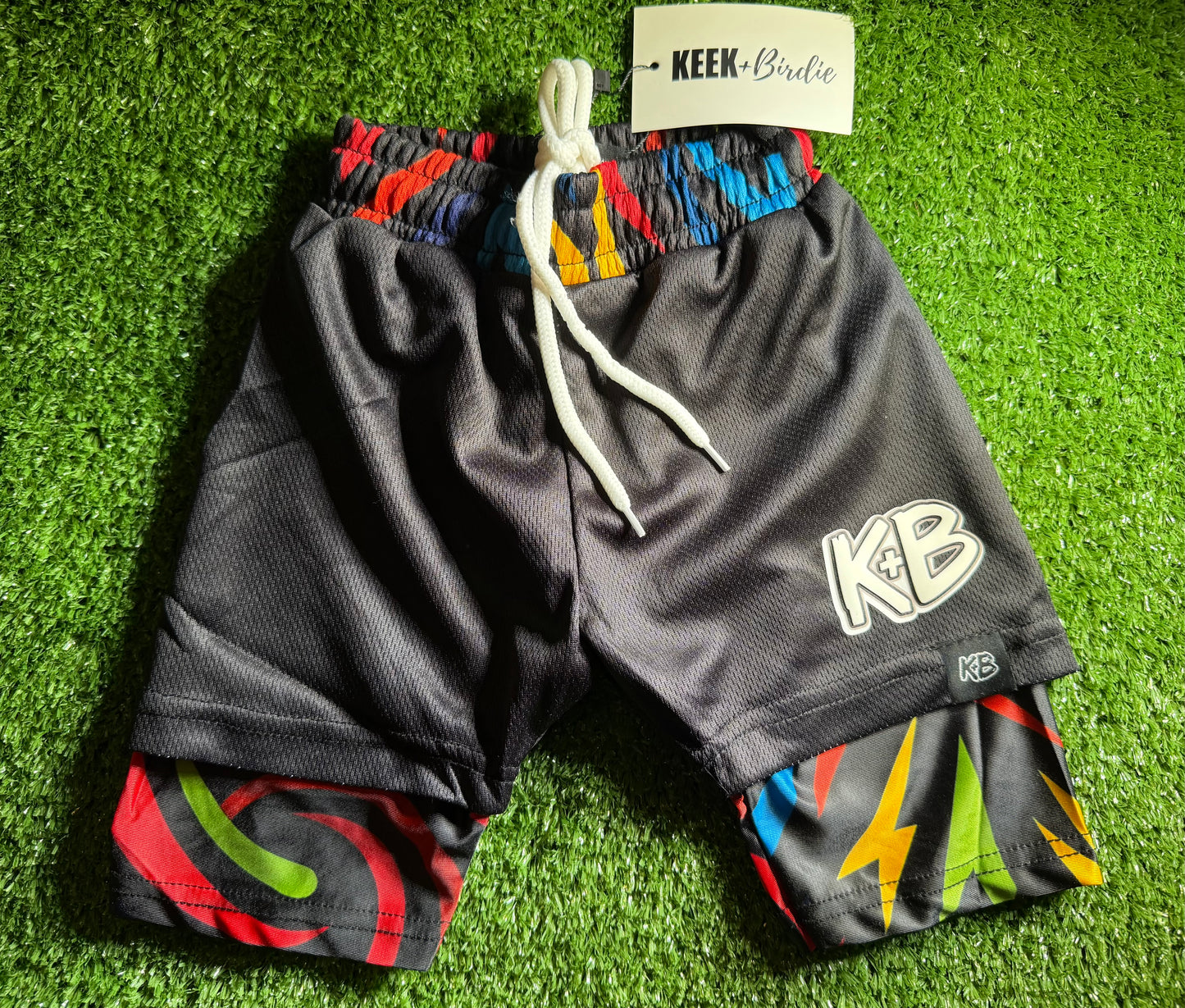 KB Shorts with spandex liner RTS