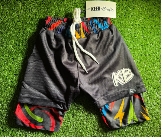 KB Shorts with spandex liner RTS