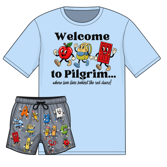KB Pilgrim Set-Apple, Backpack, & Red Door
