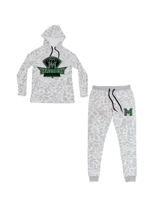 Mayhem camo hoodie jogger set