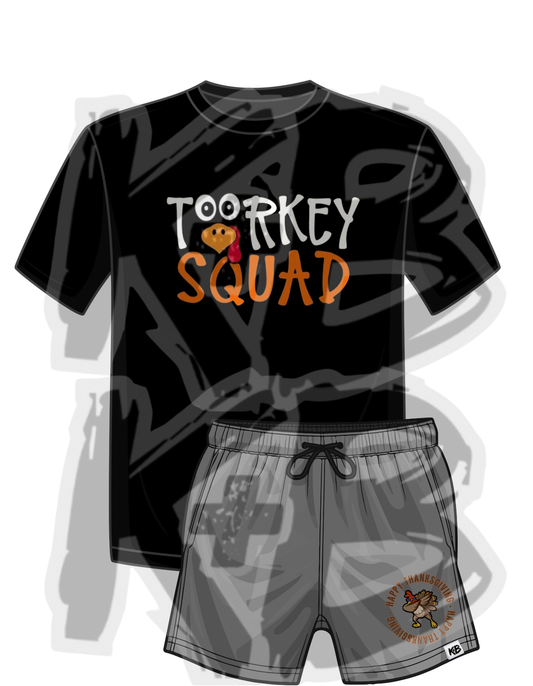 Thanksgiving set turkey squad