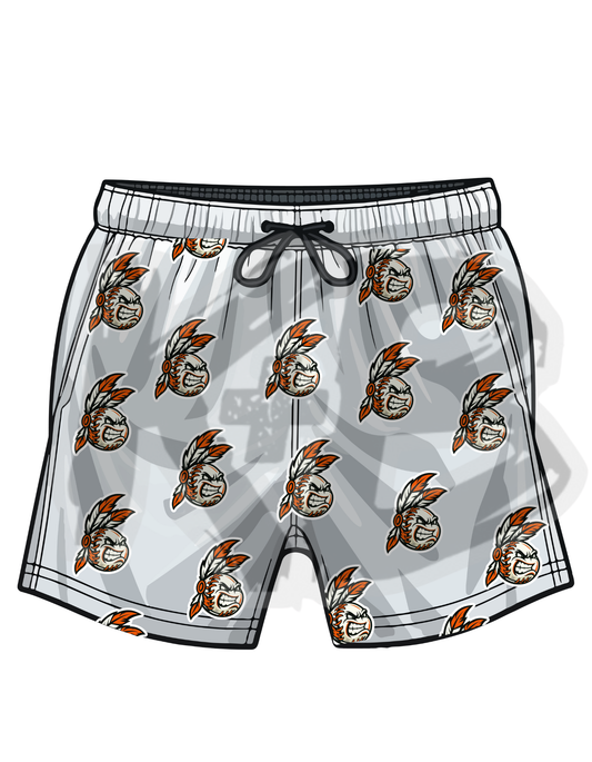 WB Shorts scatter logo