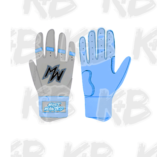 MW custom batting gloves