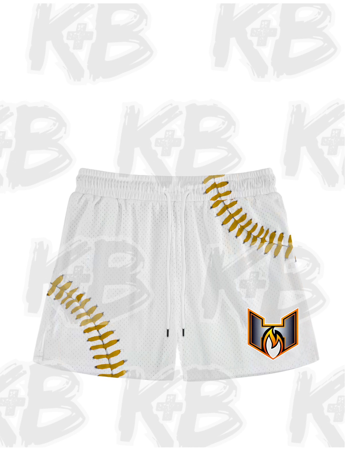 Heat Shorts seams yellow