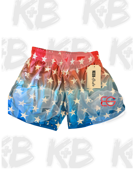 BG Shorts ombre stars