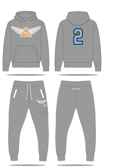 Aviators Hoodie/Jogger grey