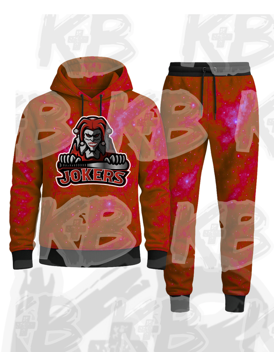 Jokers hoodie/jogger set