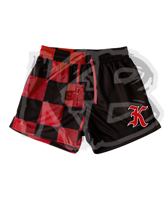 AKS shorts checkered