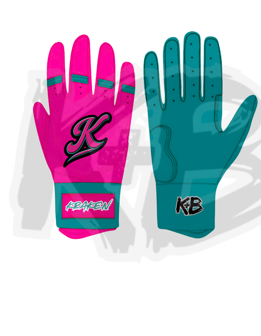 OKK custom batting gloves