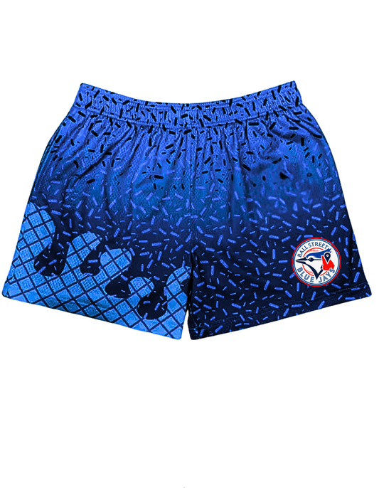 Ball St ice cream shorts blue ombre