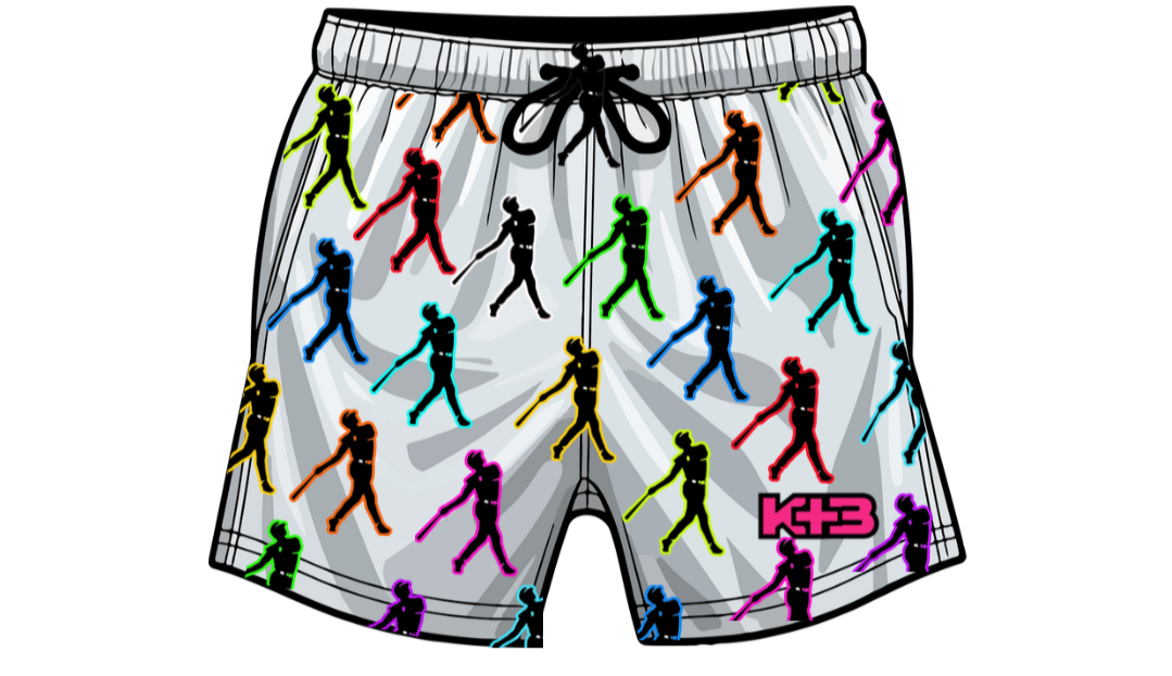Baseball KG Neon Shorts Only