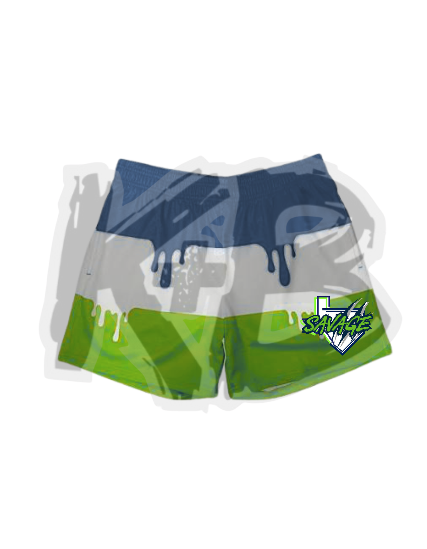 Savage triple drip Shorts