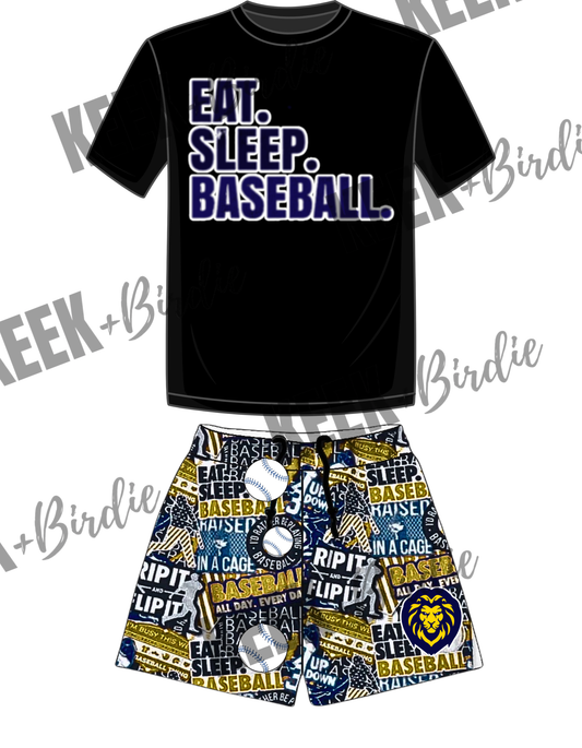 PL Set eat sleep baseball