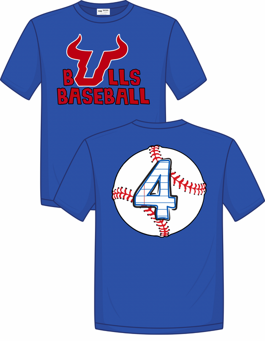 Bulls-baseball blue