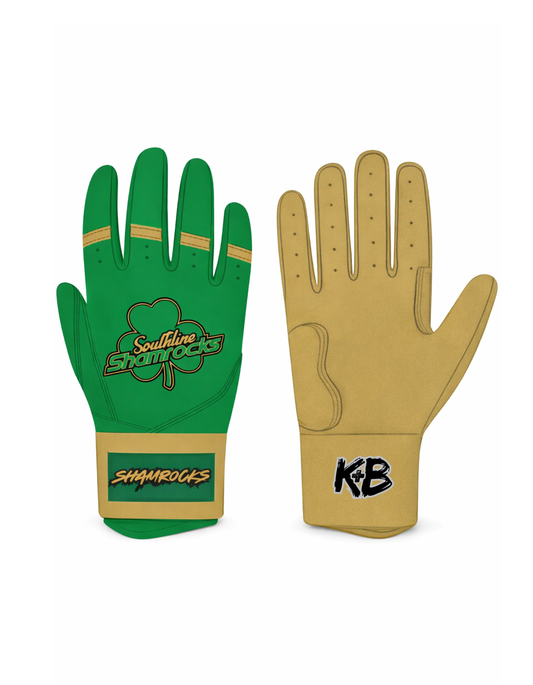 Southline Shamrocks Custom Batting Gloves