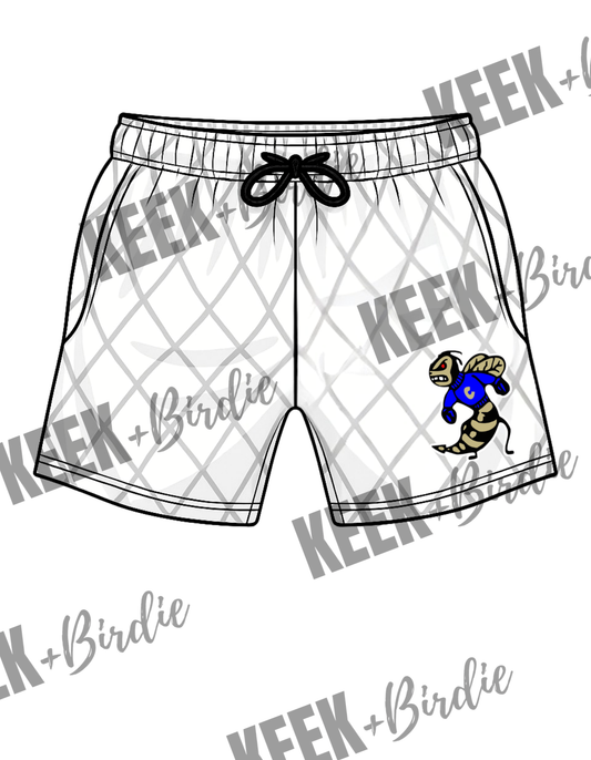 CY shorts basketball net