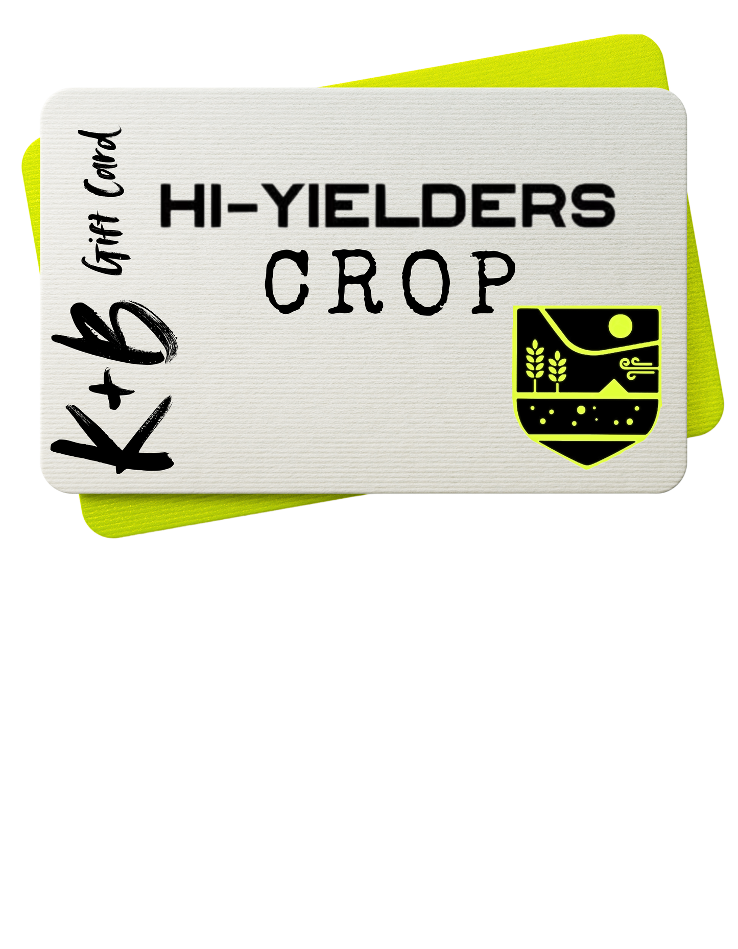 K+B Hi Yielders Crop