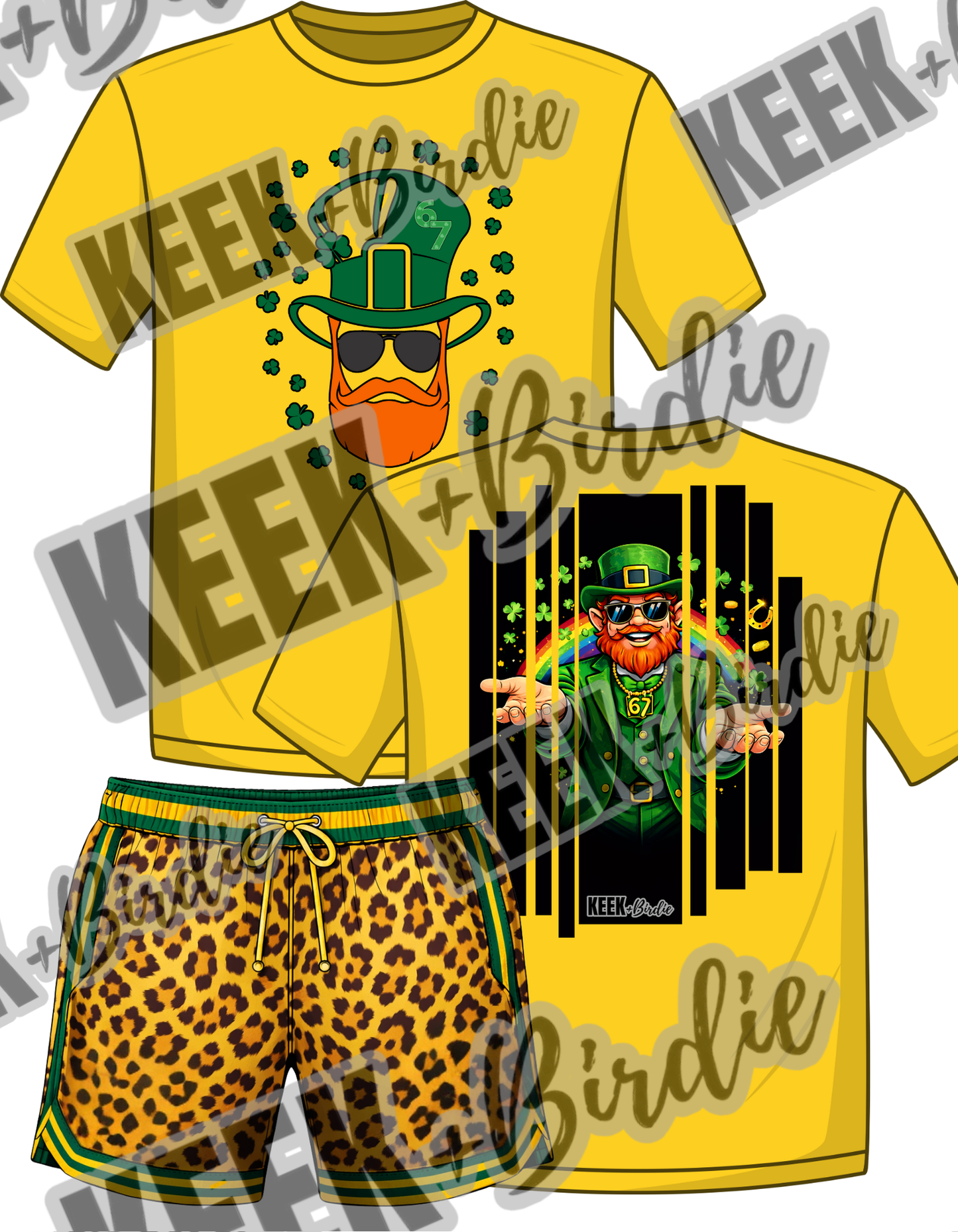 KB St Pats 67 Set Cheetah