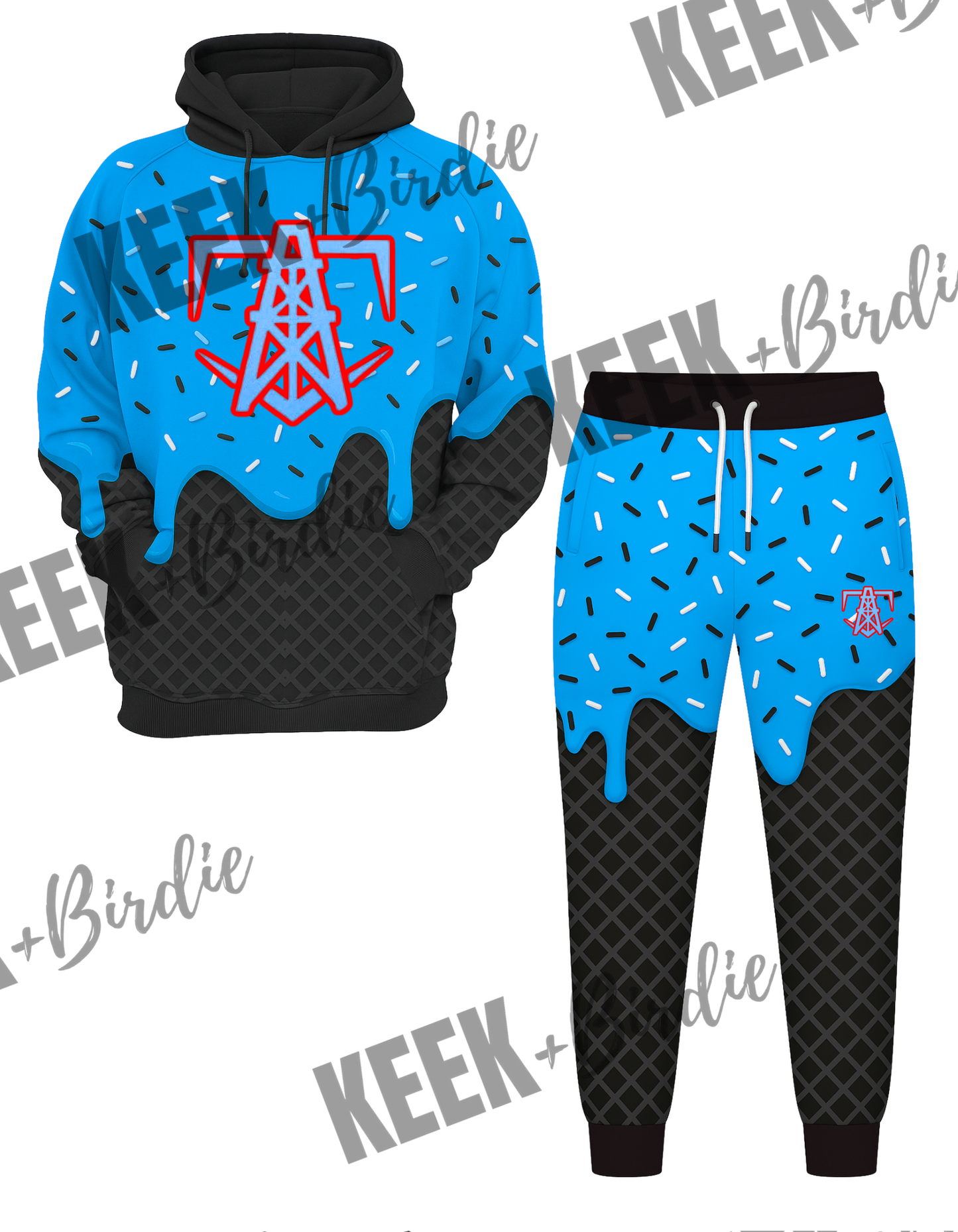 OB hoodie/jogger set