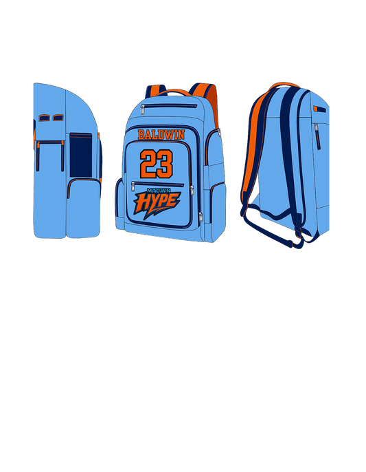 MT HYPE Custom Bat Bag Option 1