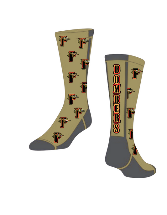 Bombers-Mid Socks