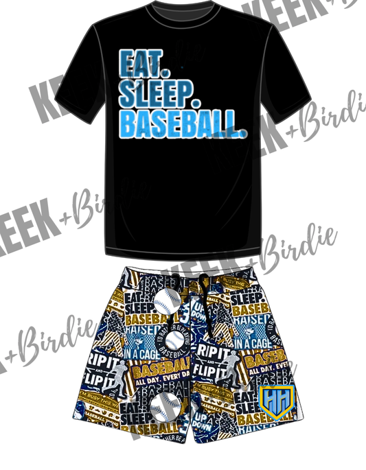 HH Set eat sleep baseball