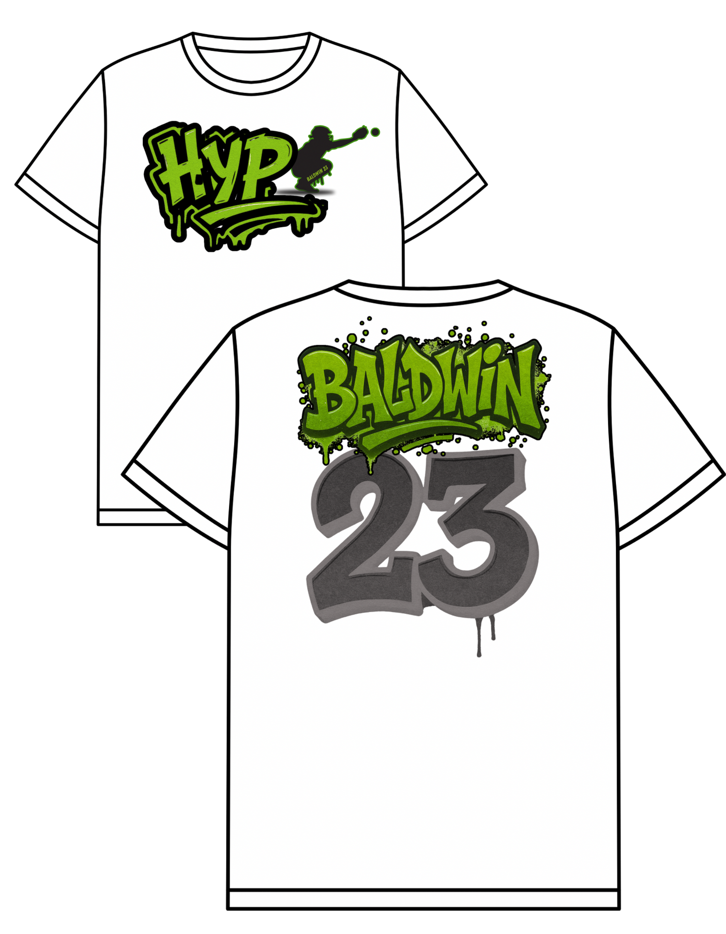 Hype Baseball Graffiti