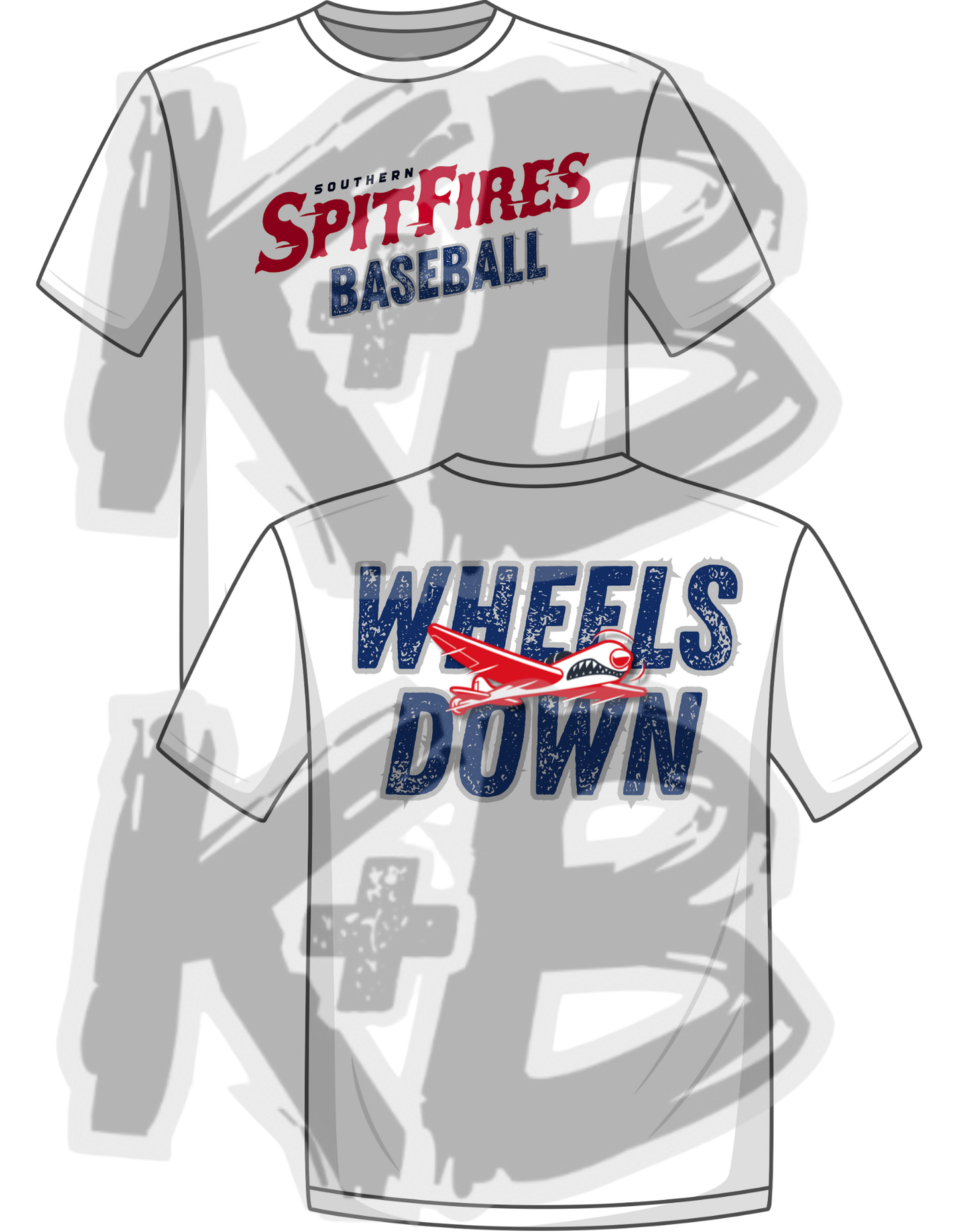 Spitfire wheels down