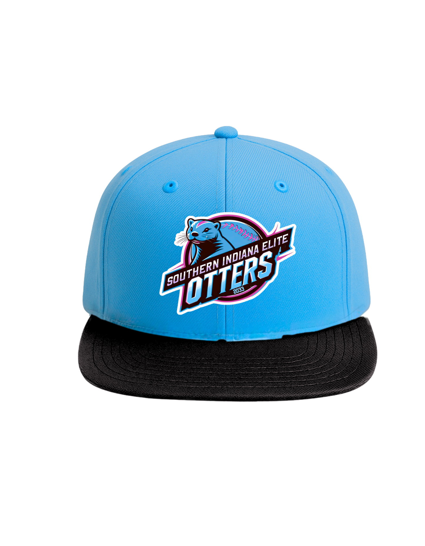 Otters Hat-Snapback blue/Black Bill