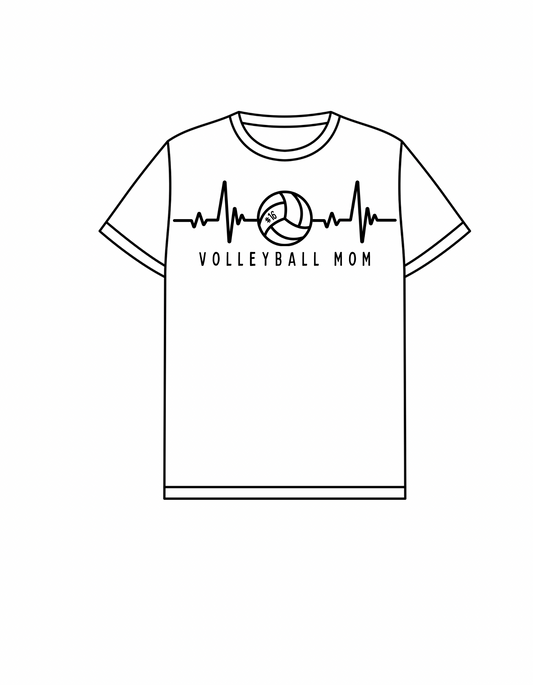 CHS/CRMS Volleyball Mom Heartbeat