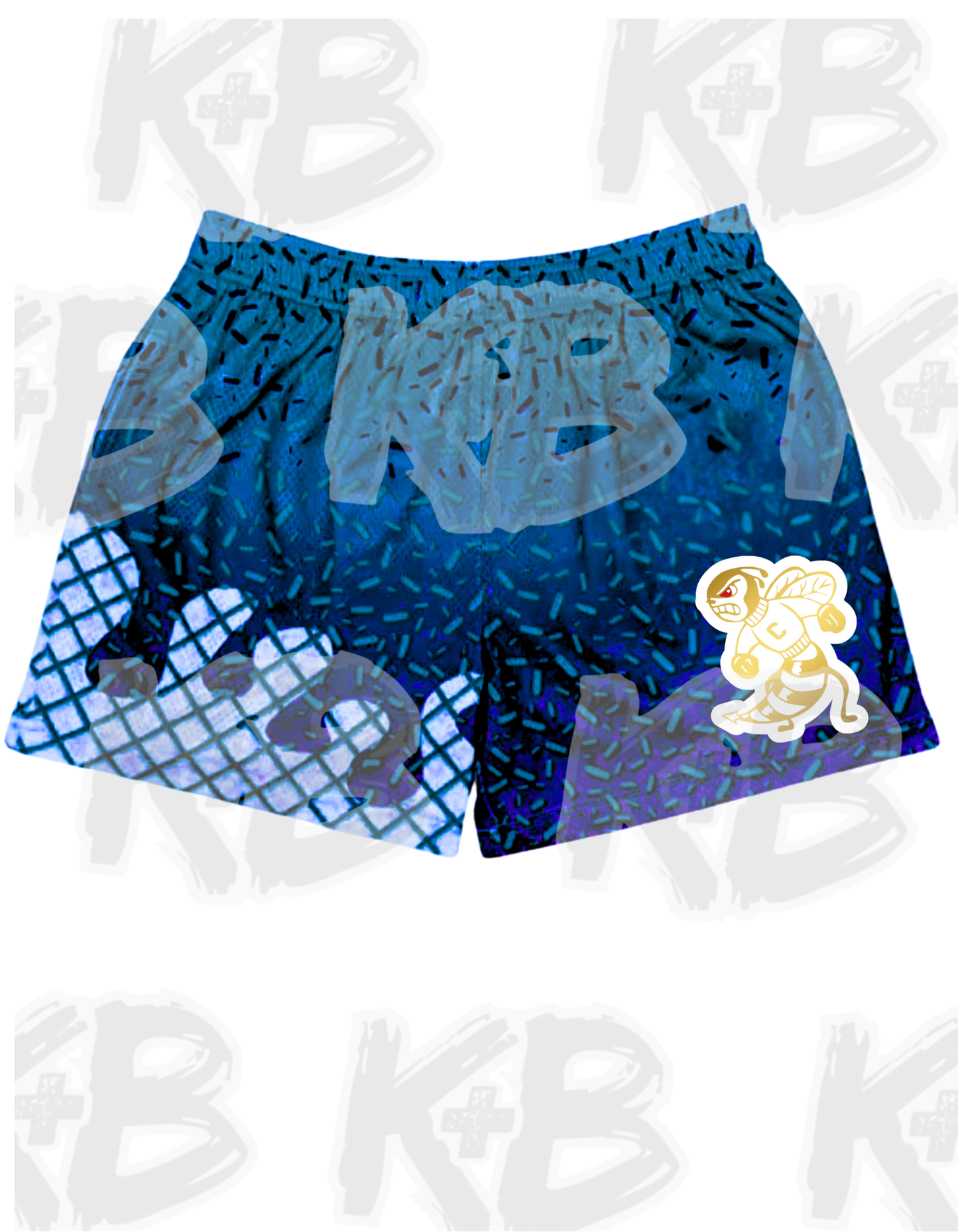 CY shorts blue ice cream
