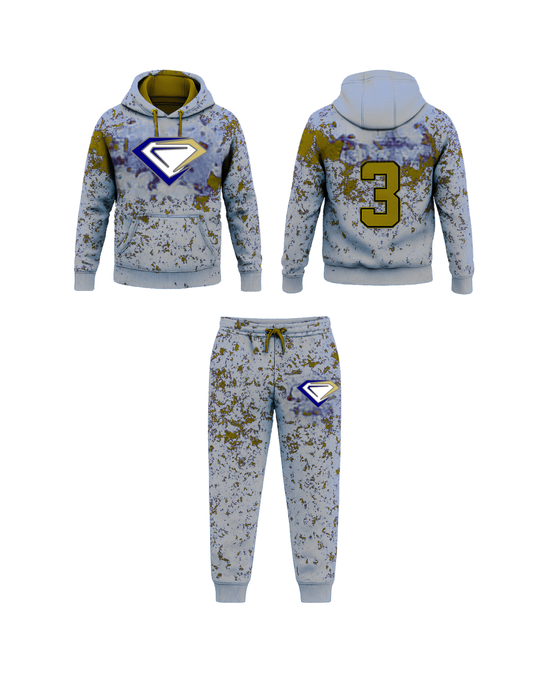 Diamond Hoodie/jogger Set