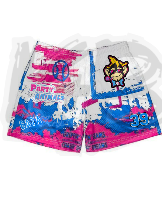 Party Animals Graffiti Shorts
