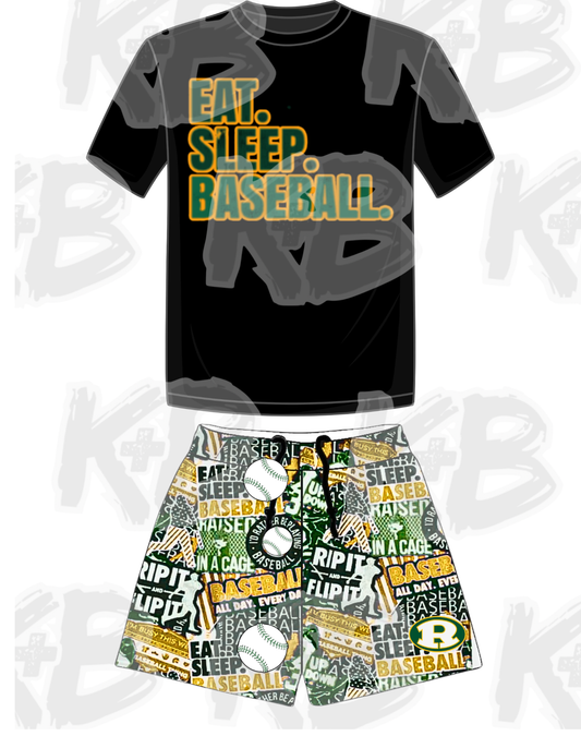 FH Set eat sleep baseball