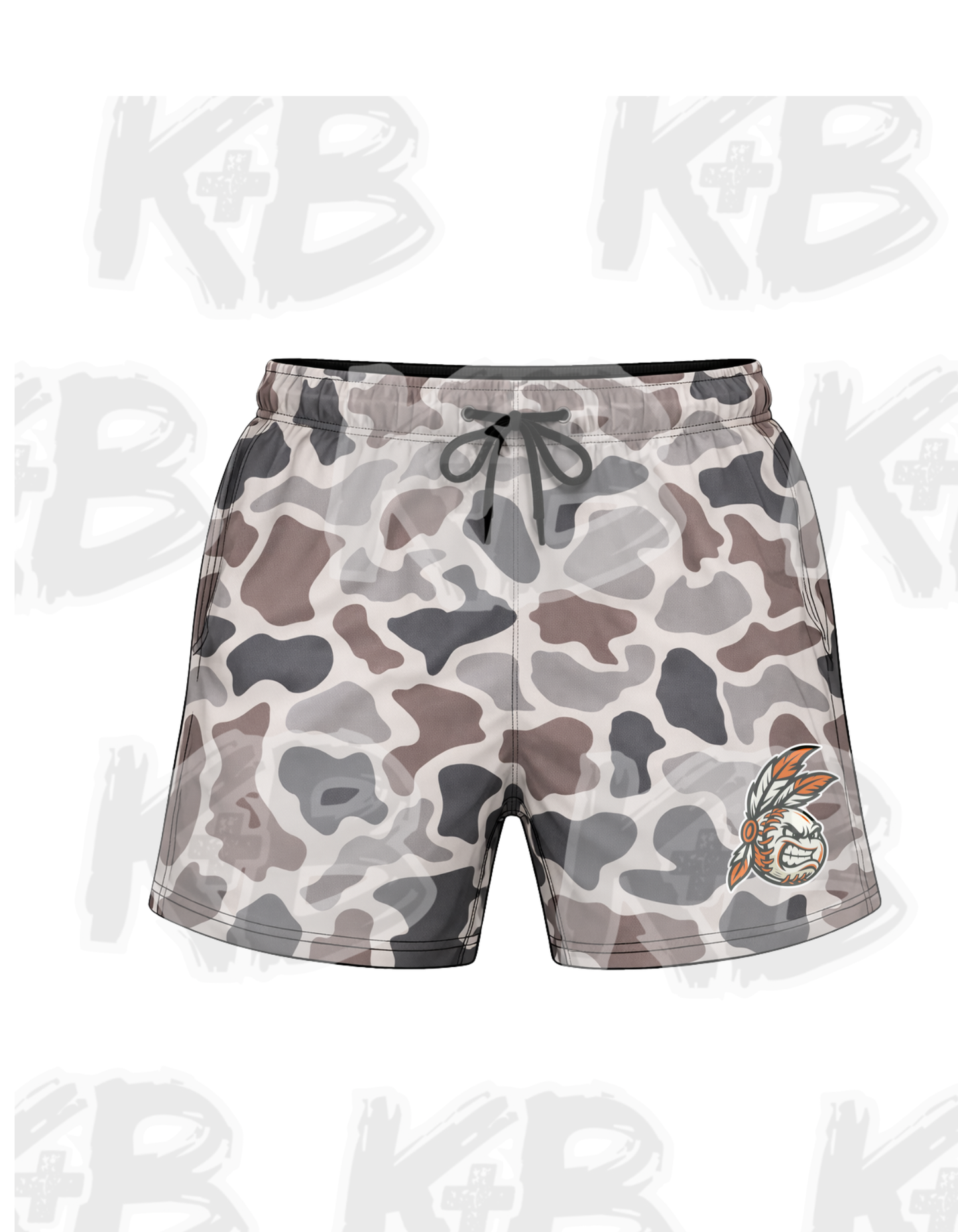 WB camo shorts