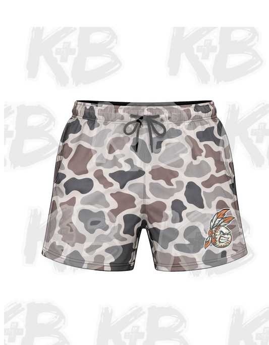 WB camo shorts
