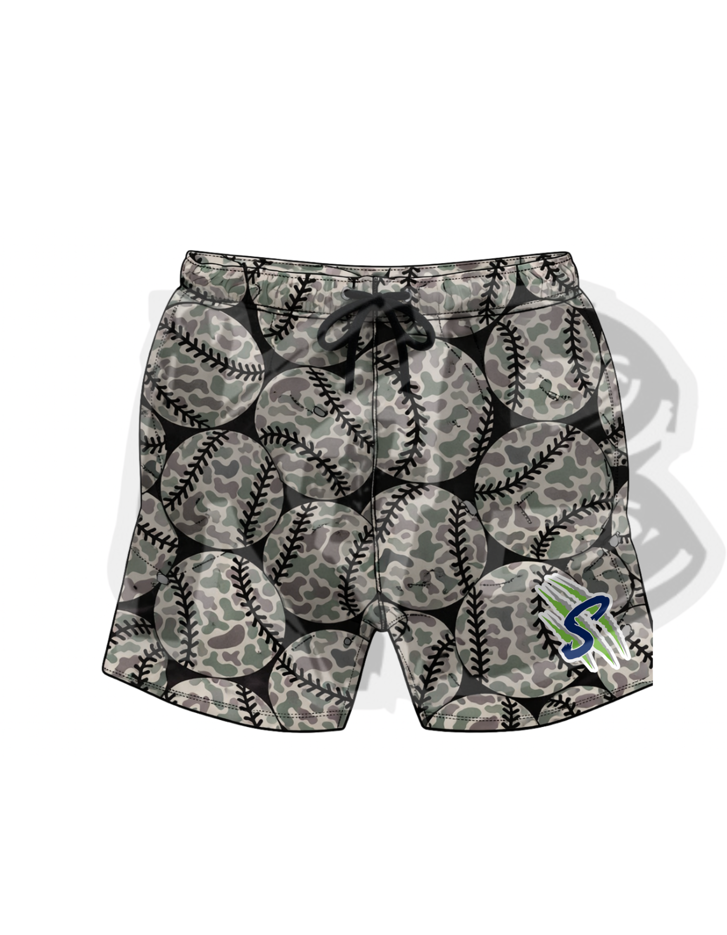 Savage Camo Baseball Shorts