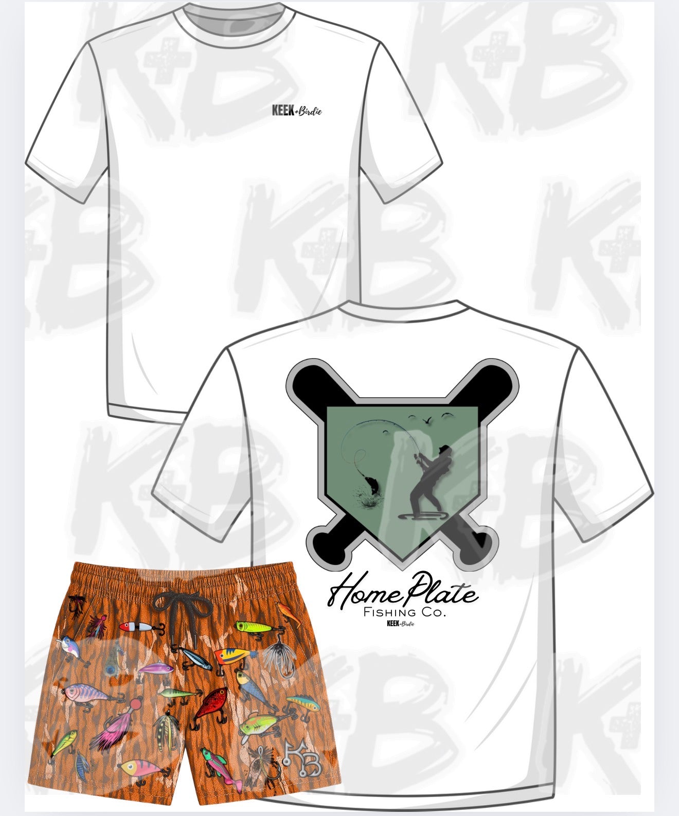 KB HomePlate Fishing Co Set