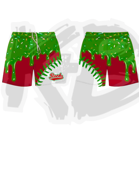 Rocks drippy seams shorts