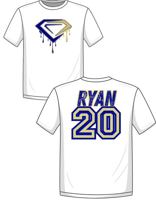 Diamond baseball drippy