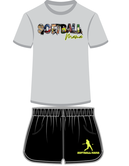 DE SET softball mama