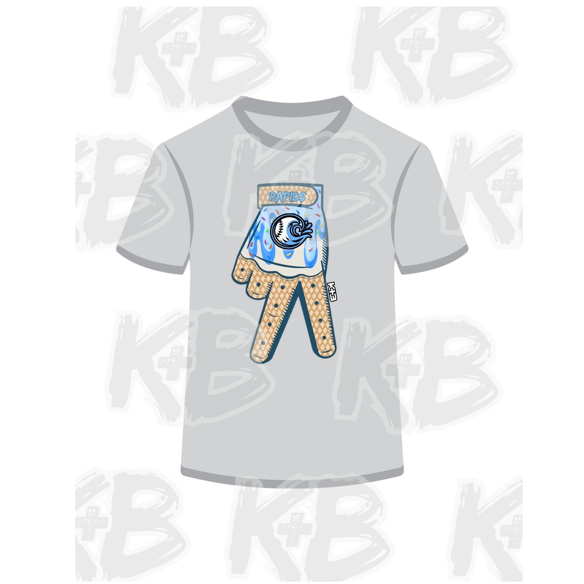 MCR shirt batting glove