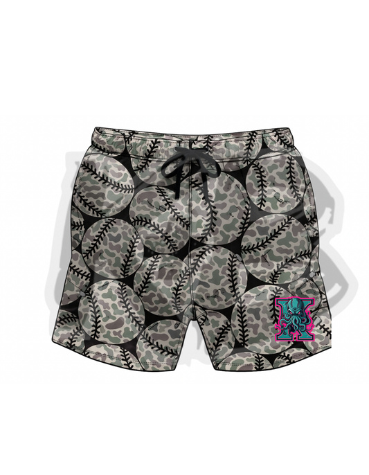 OKK shorts camo baseball