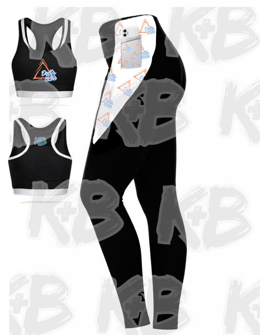 DE sports bra+leggings